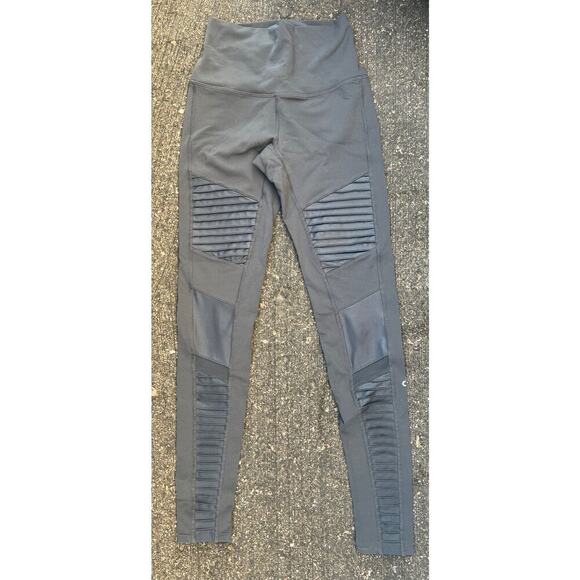 Alo Yoga HIGH-WAIST MOTO LEGGING Size Small - Picture 6 of 7